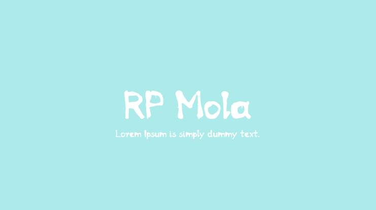 RP Mola Font