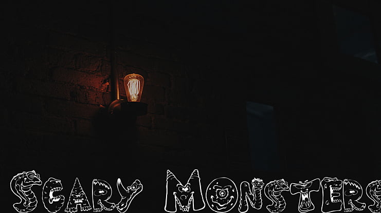 Scary Monsters Font