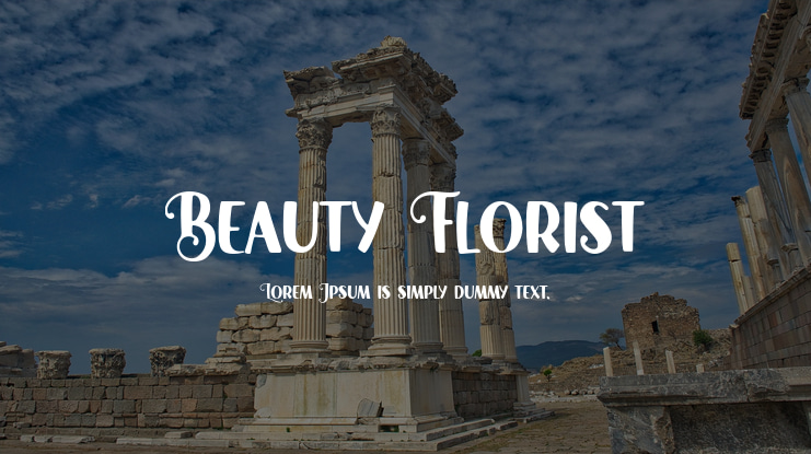 Beauty Florist Font