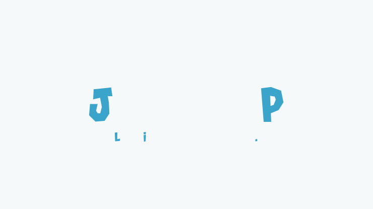 Jump and Play Font
