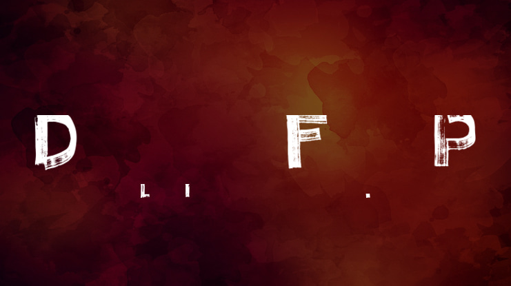 Decaying Felt Pen Font