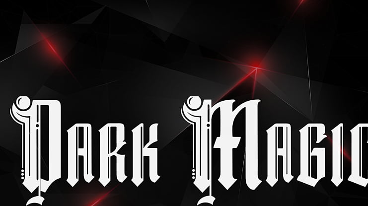 Dark Magic Font