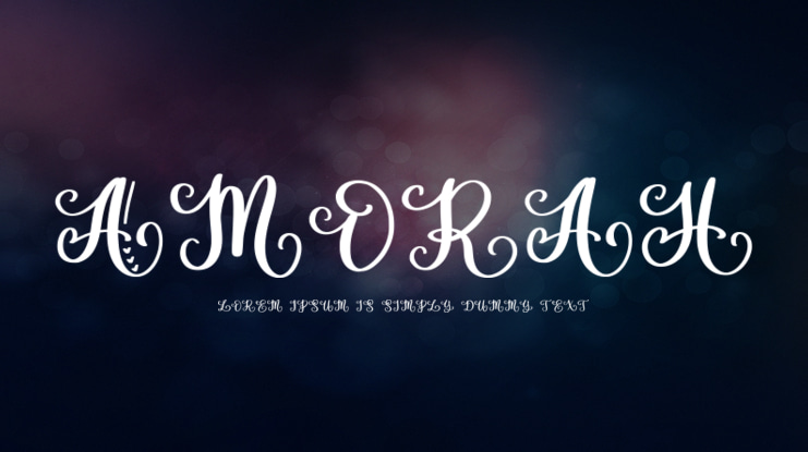 Amorah Font