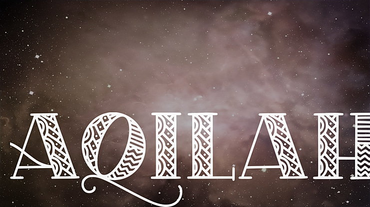 Aqilah Font