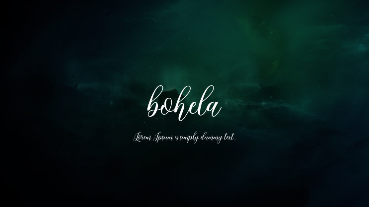 bohela Font