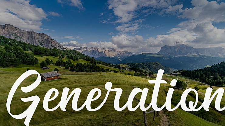 Generation Font