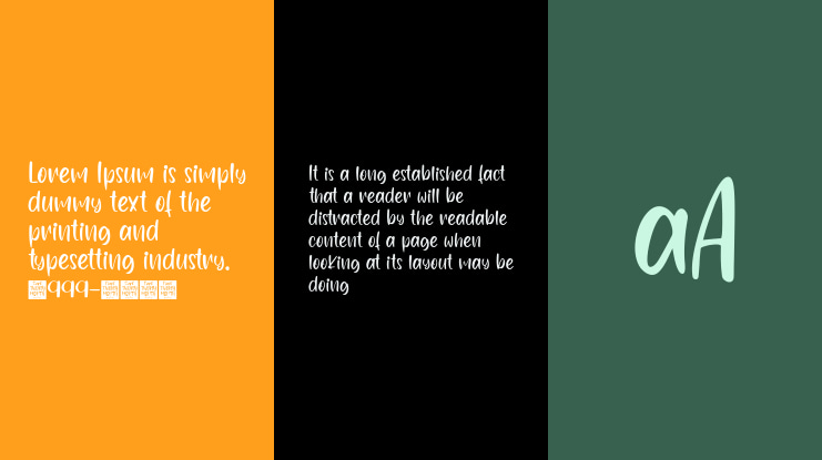 Park Twokey Month - Personal Us Font