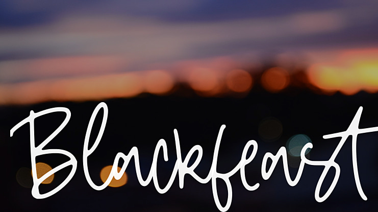 Blackfeast Font
