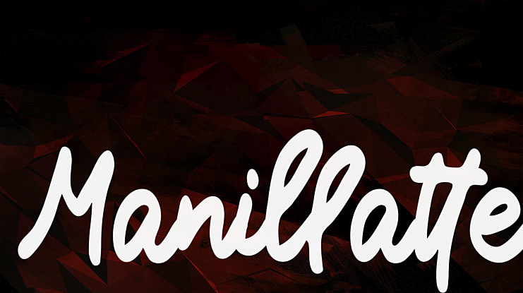 Manillatte Font