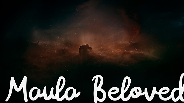 Maula Beloved Font