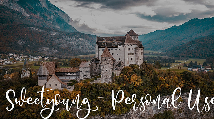 Sweetyoung - Personal Use Font