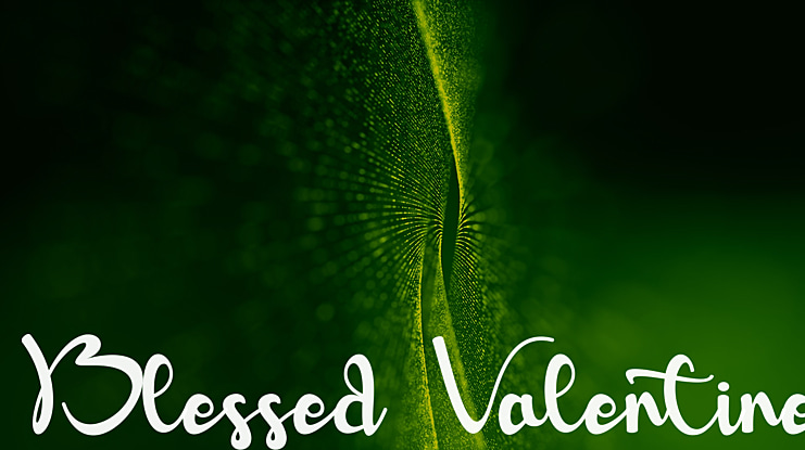 Blessed Valentine Font