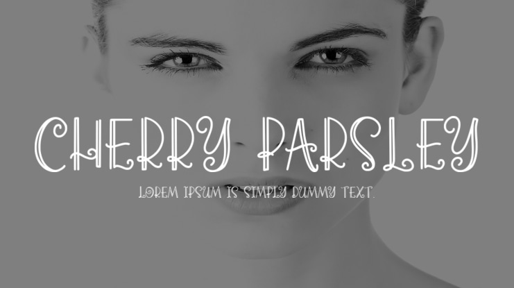 Cherry Parsley Font
