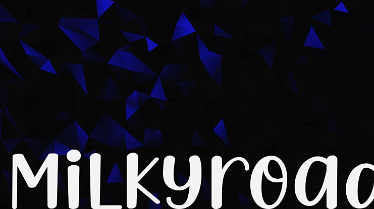 Milkyroad Font