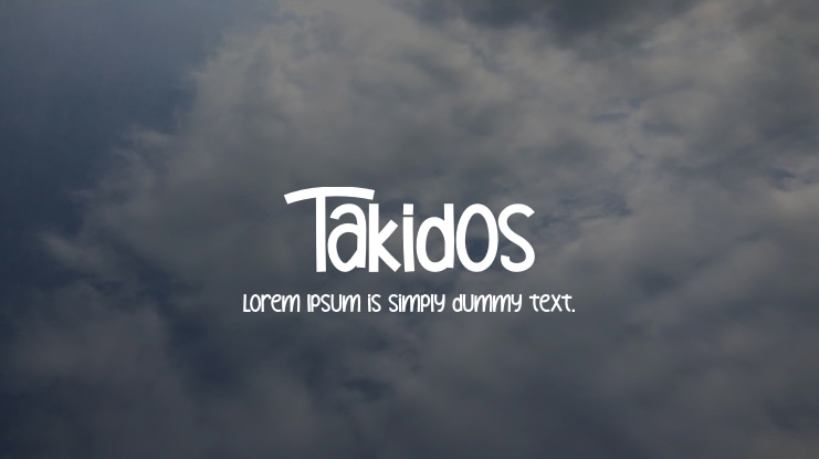 Takidos Font