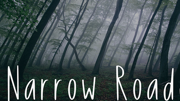 Narrow Roads Font