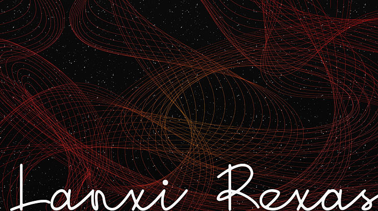 Lanxi Rexas Font