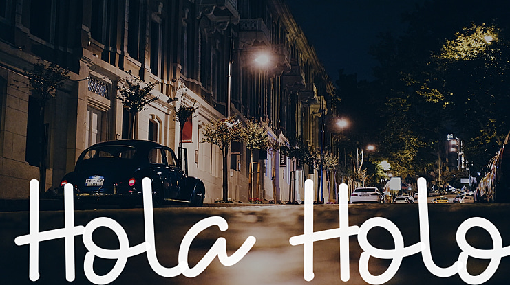 Hola Holo Font