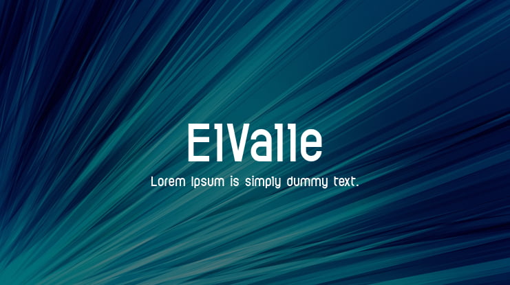 ElValle Font