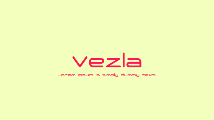 Vezla Font
