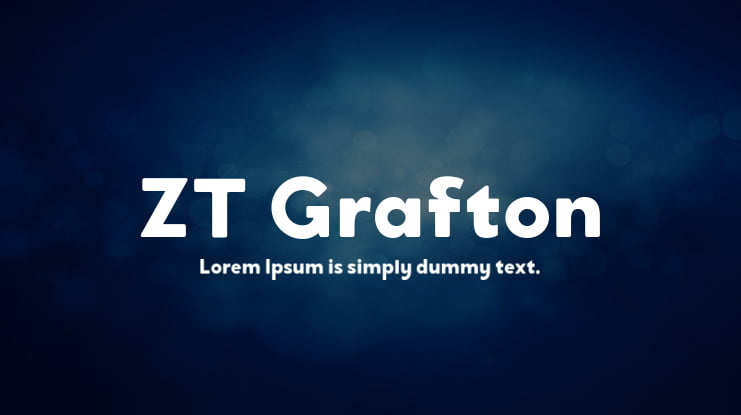 ZT Grafton Font