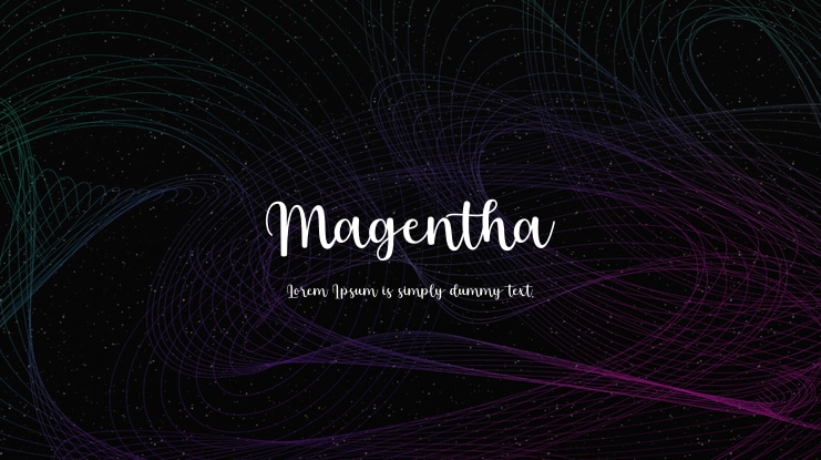 Magentha Font Family