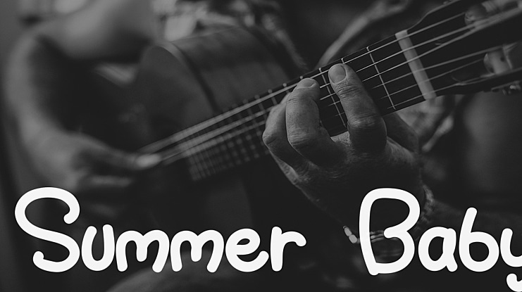 Summer Baby Font