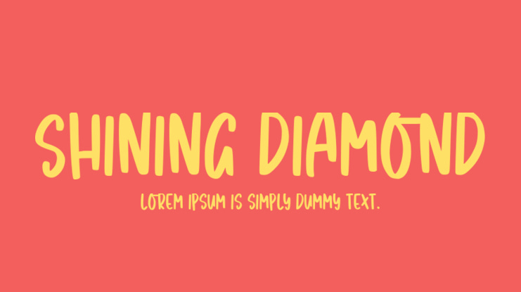 Shining Diamond Font