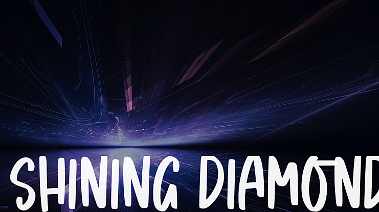 Shining Diamond Font