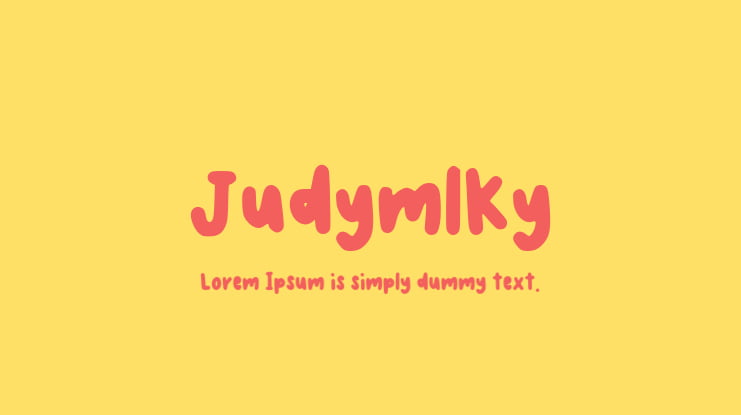 Judymlky Font