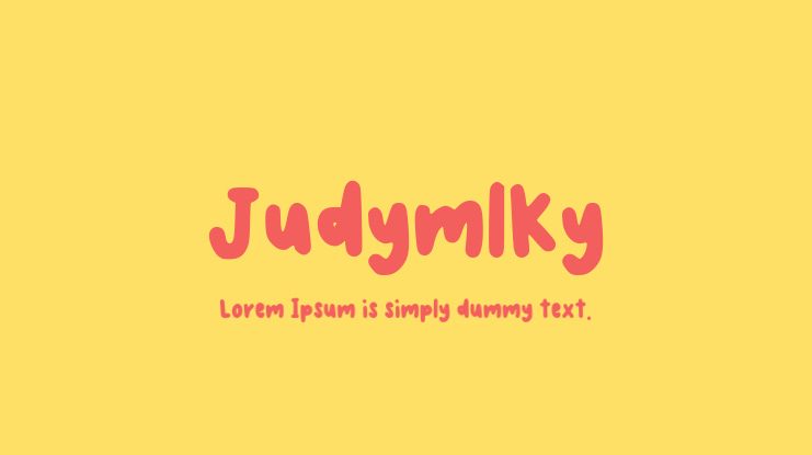 Judymlky Font