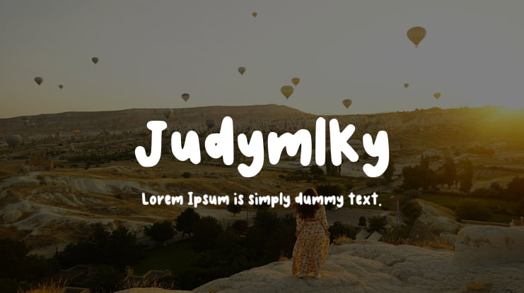 Judymlky Font