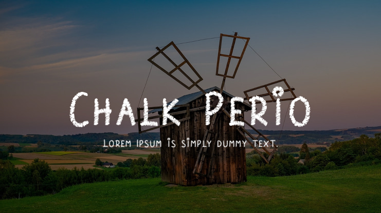 Chalk Perio Font