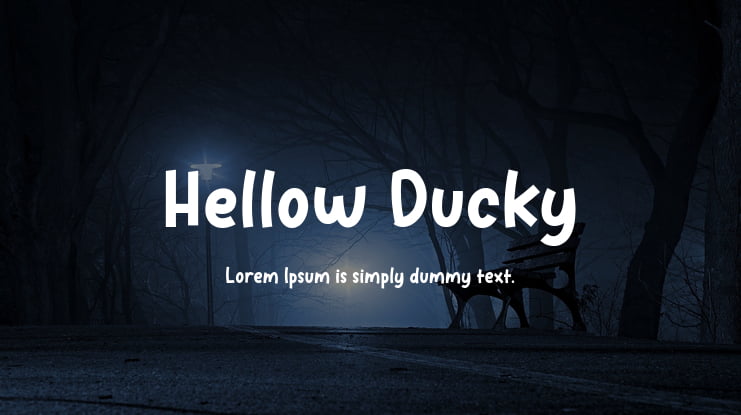 Hellow Ducky Font