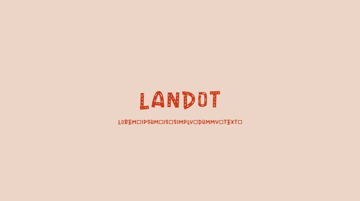 LANDOT Font