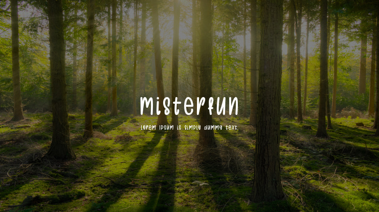 Misterfun Font