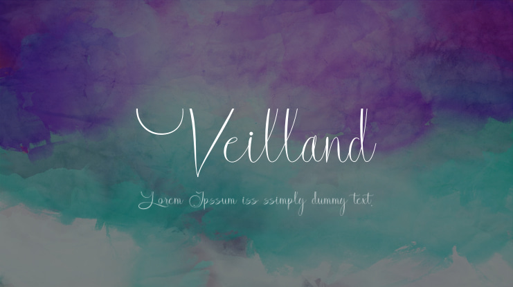 Veilland Font
