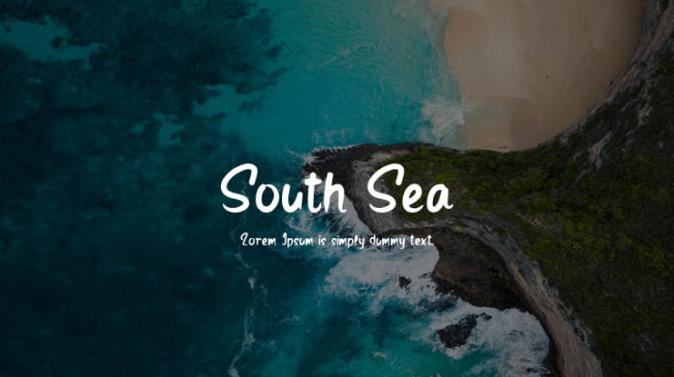 South Sea Font