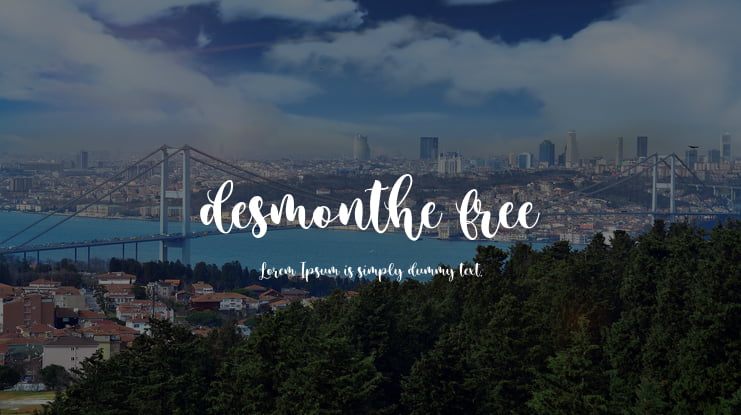 desmonthe free Font