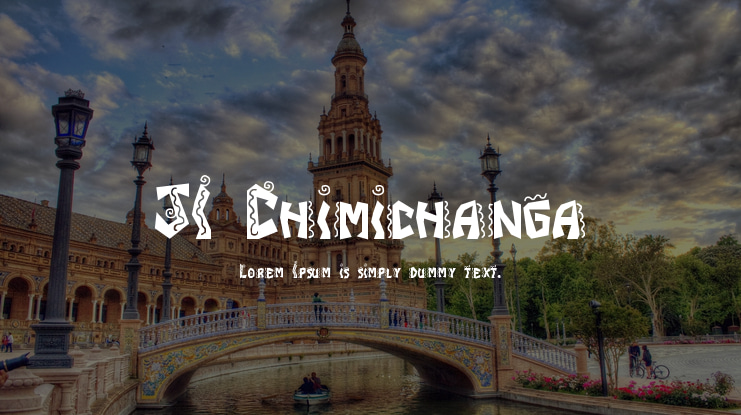 JI Chimichanga Font