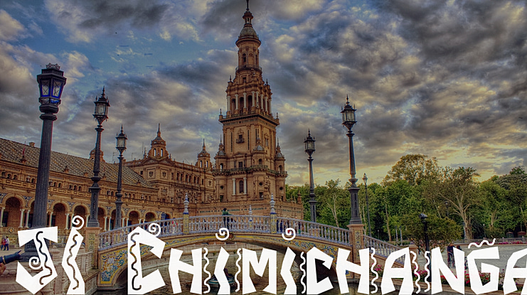 JI Chimichanga Font