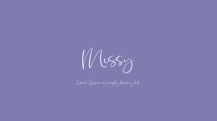 Missy Font