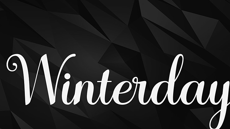 Winterday Font