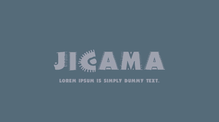 Jicama Font