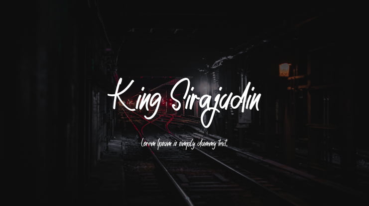 King Sirajudin Font