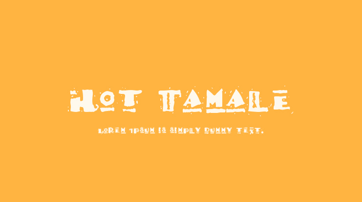 Hot Tamale Font