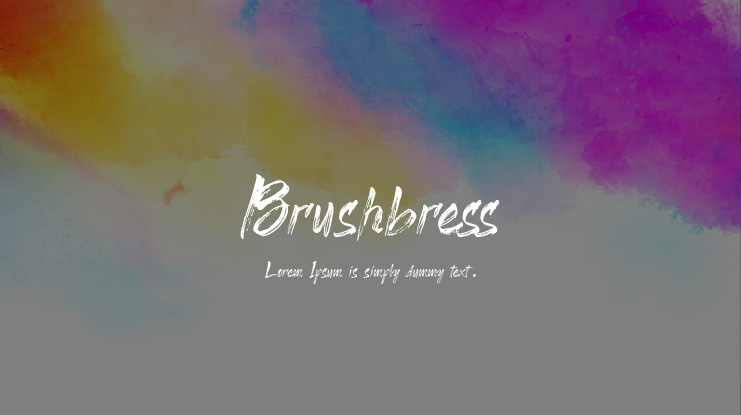 Brushbress Font