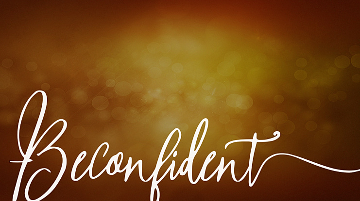 Beconfident Font