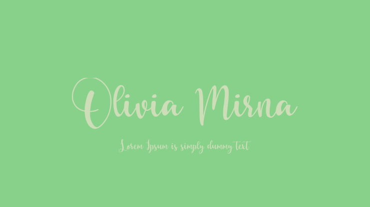Olivia Mirna Font