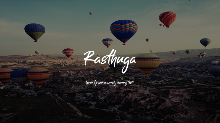Rasthuga Font